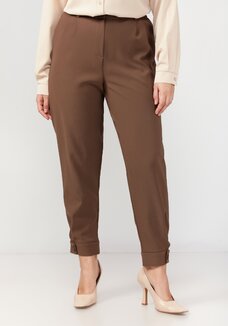 Брюки с манжетами по низу Амелия