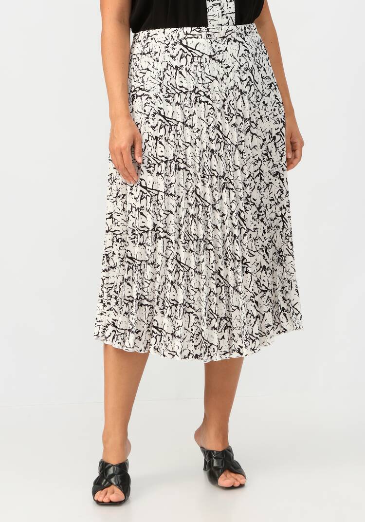 Юбка гофре с геометрическим принтом шир.  750, рис. 9