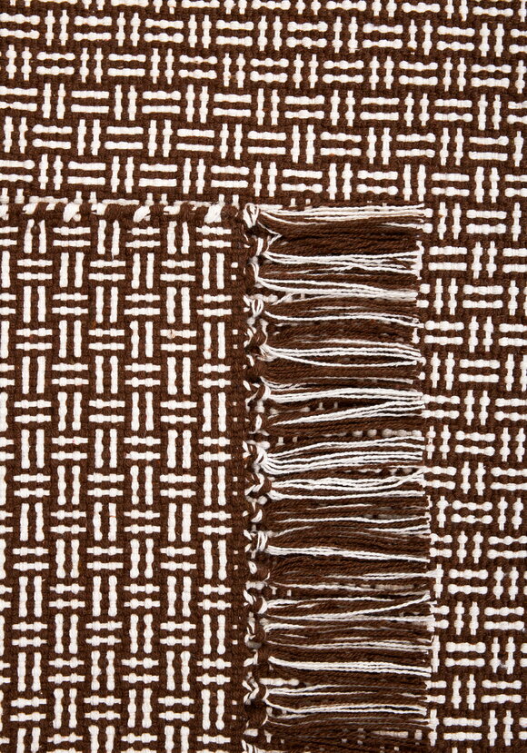 Коврик из хлопка с бахромой шир.  580, рис. 4