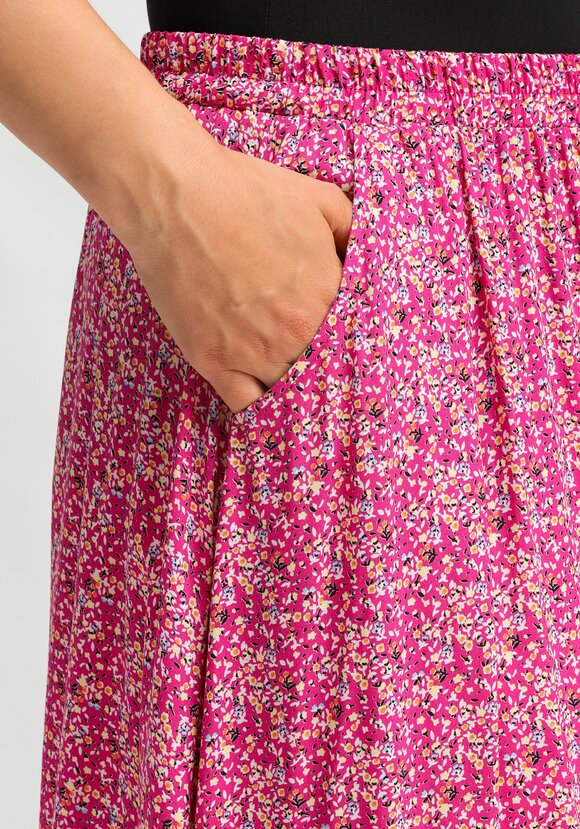 Юбка на резинке и с воланом по низу шир.  580, рис. 6