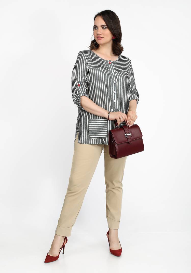 Блуза Стильная леди шир.  750, рис. 3