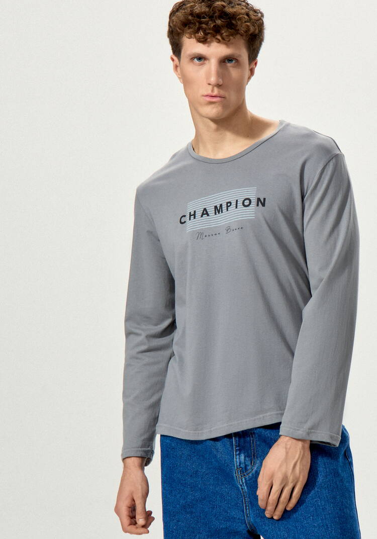 Лонгсливы с лаконичным принтом, 2 шт. шир.  750, рис. 5