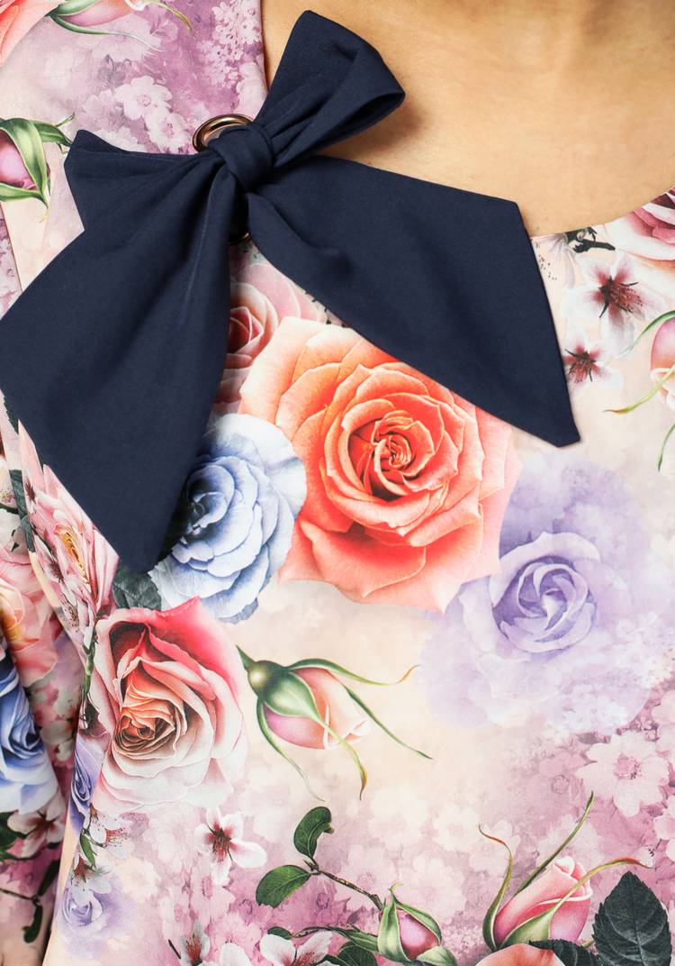 Блуза женская Букет цветов шир.  750, рис. 15