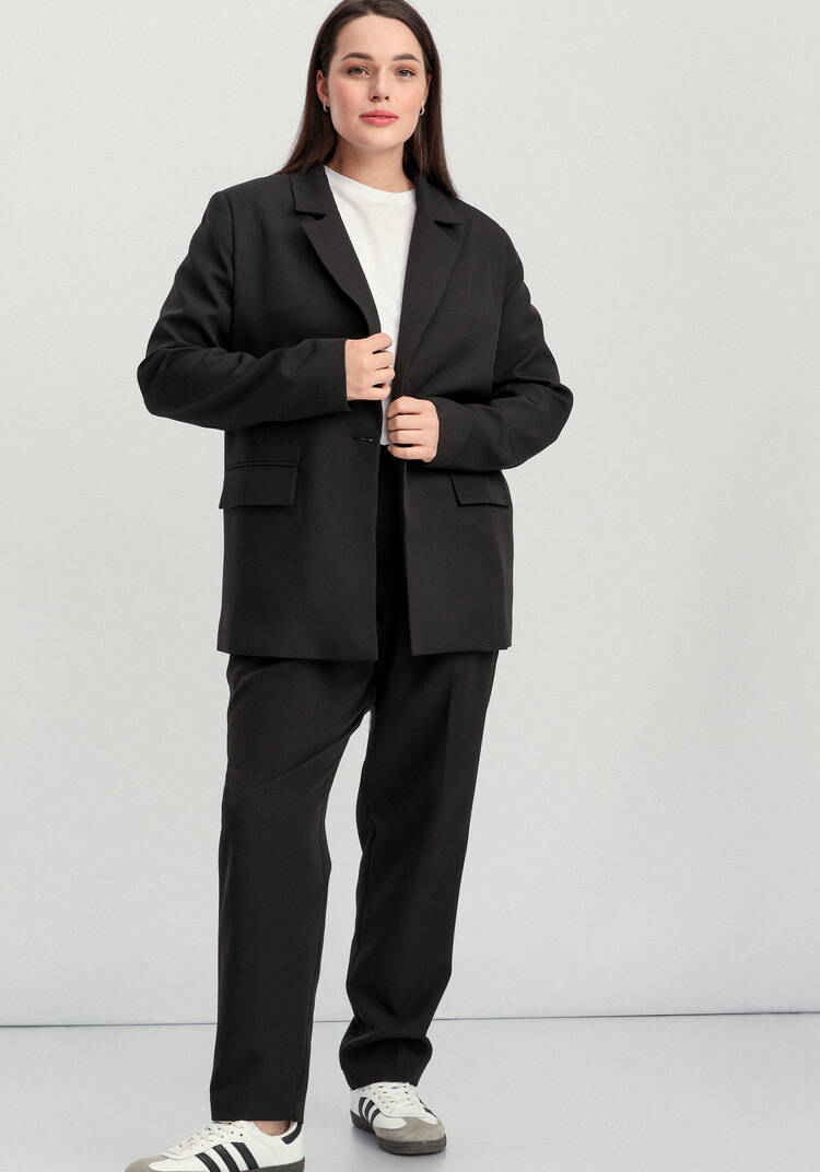 Пиджак однобортный на подкладке шир.  750, рис. 18