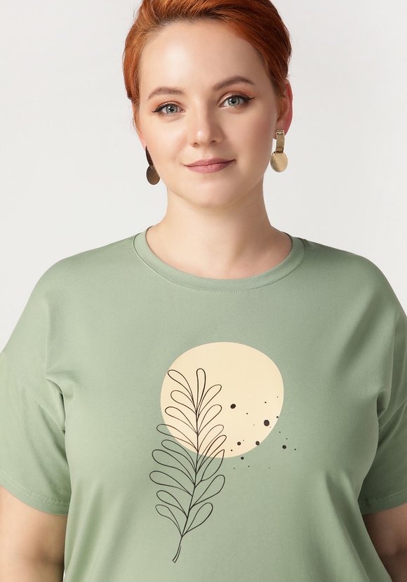 Футболка Базовая красота шир.  580, рис. 7