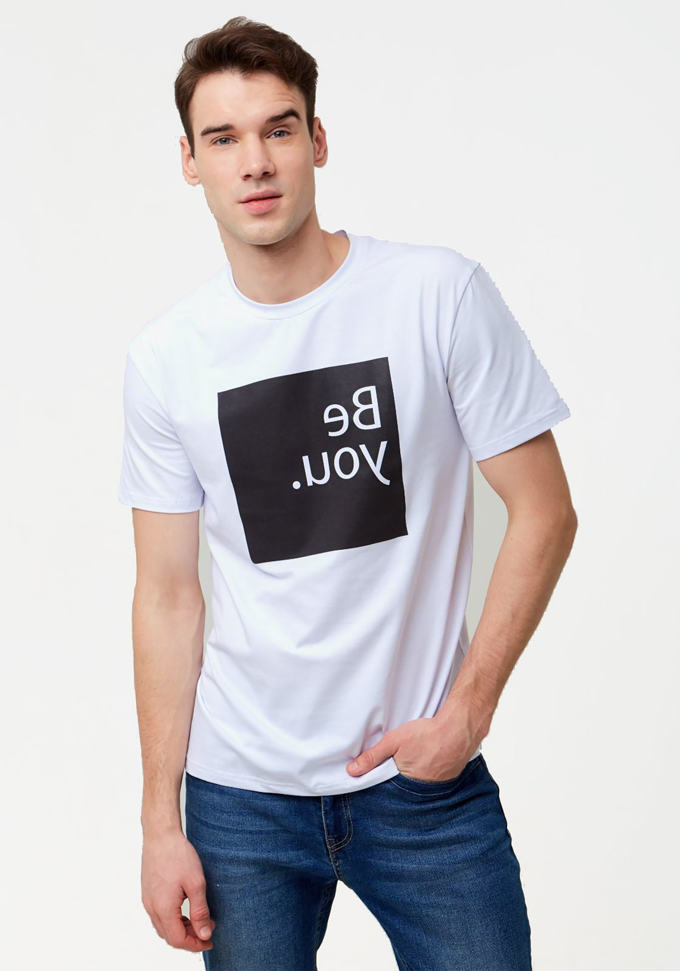 

Футболка KAFTAN "BE YOU", Белый