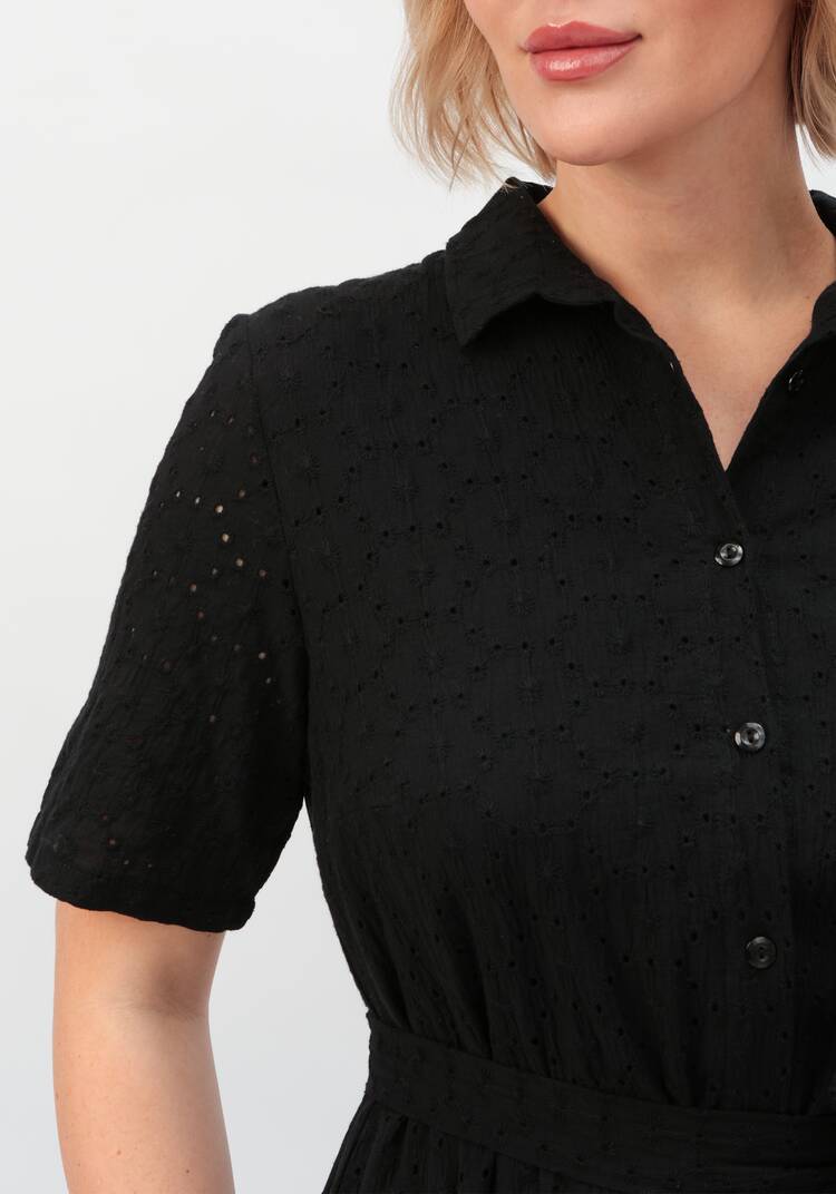 Платье из хлопка с поясом шир.  750, рис. 22