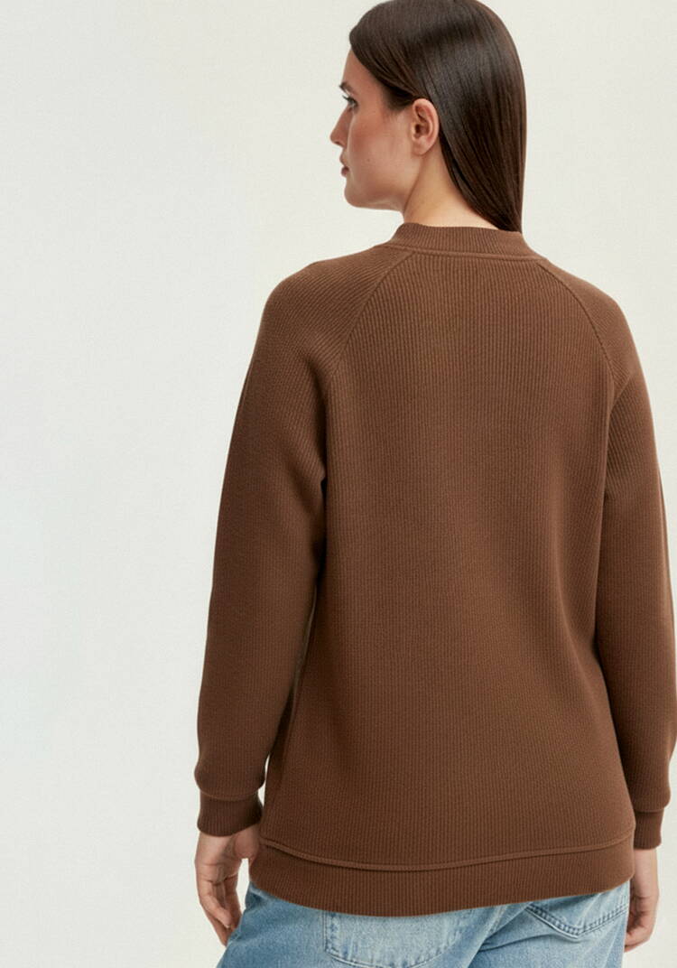 Толстовка из микровельвета с начёсом шир.  750, рис. 3