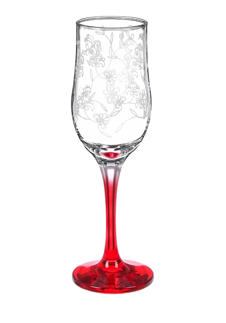 Набор из 6-ти цветных бокалов с гравировкой шир.  750, рис. 3