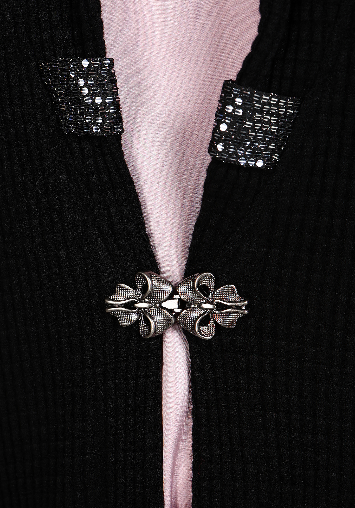 Кардиган с двумя карманами GalaGrosso, размер 52, цвет серый - фото 8