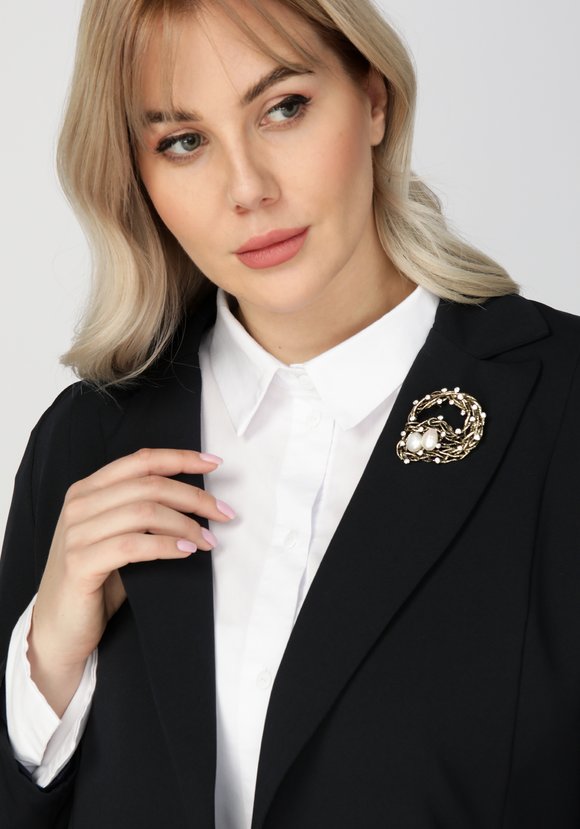 Брошь Прекрасная лиана шир.  580, рис. 5