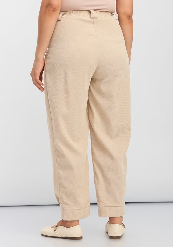 Брюки-бананы с манжетами по низу шир.  580, рис. 28