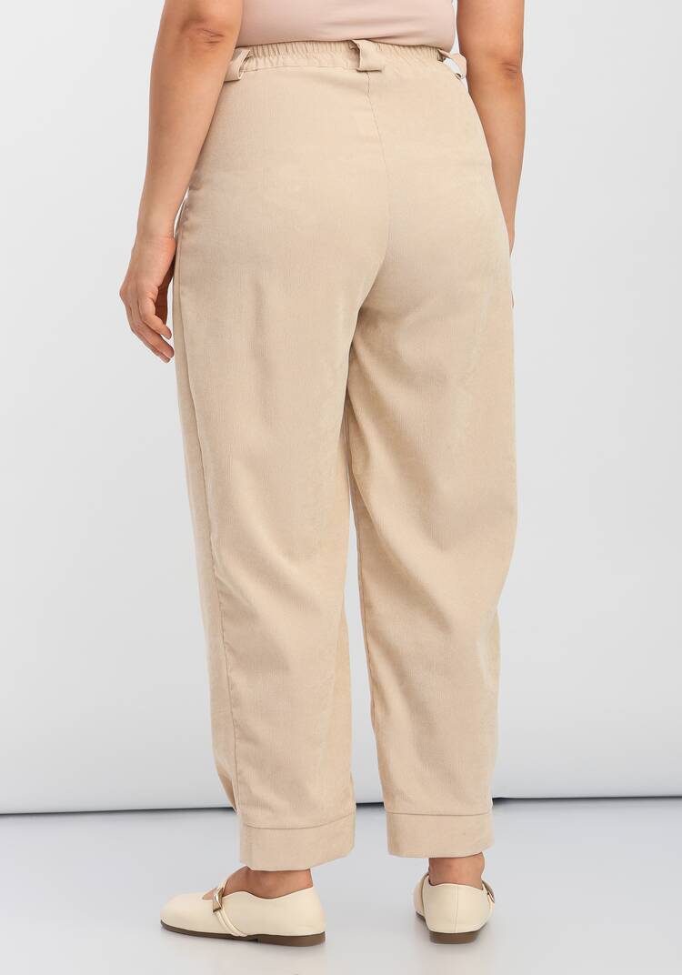 Брюки-бананы с манжетами по низу шир.  750, рис. 28