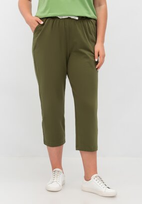 Брюки с кулиской длиной 7/8