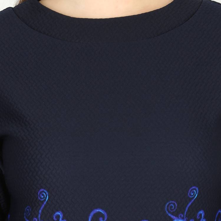 Платье с рукавом 3/4 и узором шир.  750, рис. 13