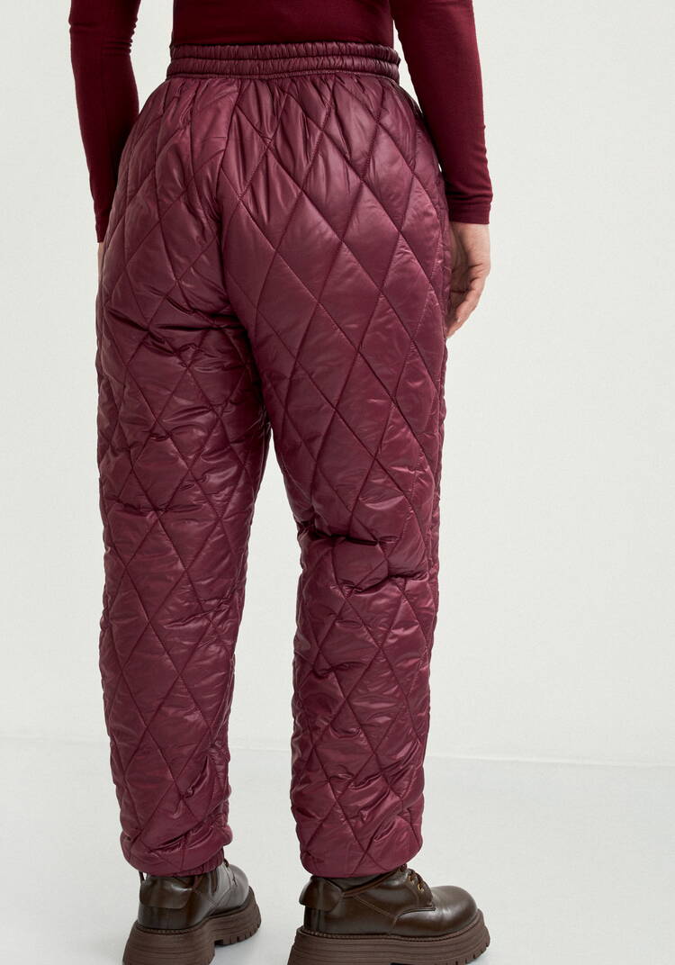 Брюки стеганые, утеплённые Элина шир.  750, рис. 15