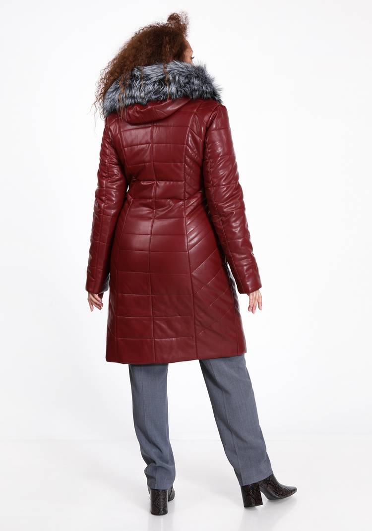 Пальто с мехом чернобурки шир.  750, рис. 11