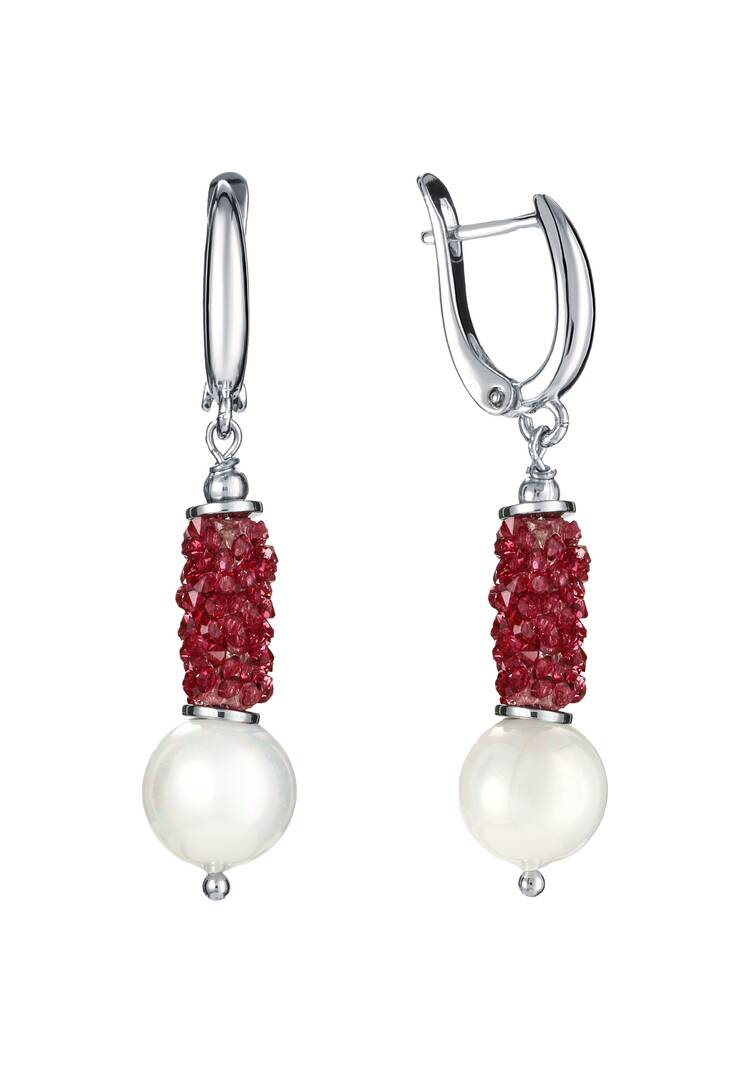 Серьги Объятия шир.  750, рис. 1