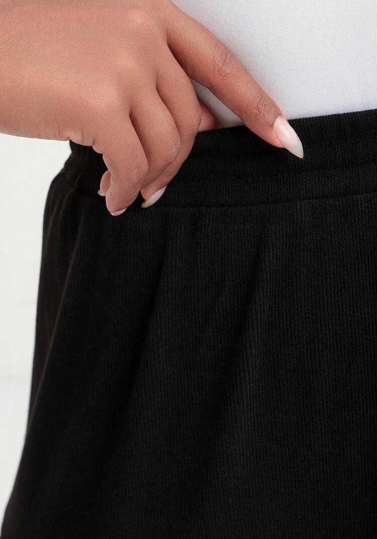 Юбка трикотажная свободного кроя на резинке шир.  750, рис. 5