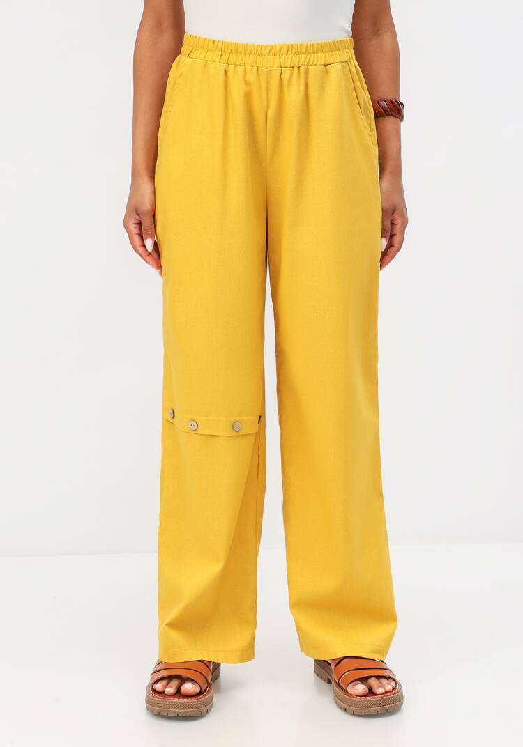 Брюки с декоративной планкой шир.  750, рис. 11