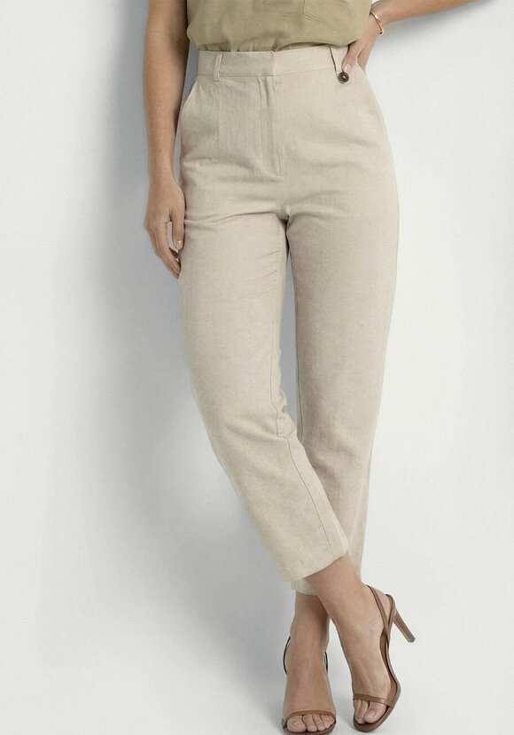 Брюки из льна Амальтия шир.  580, рис. 19