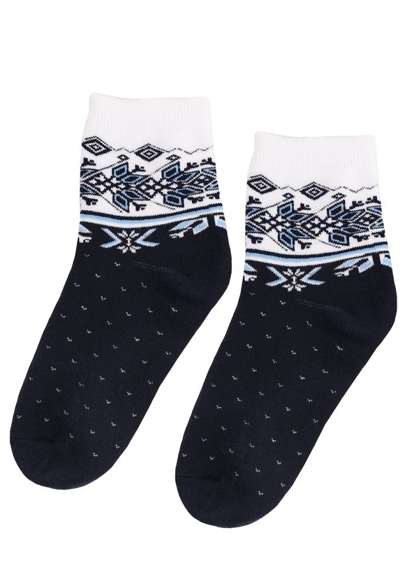 Набор носков  3 пары Снежинка шир.  580, рис. 2