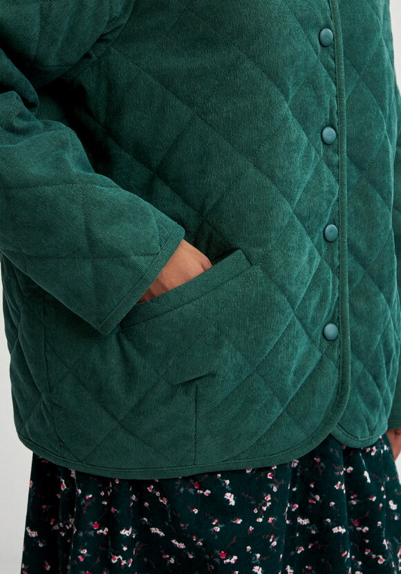 Жакет вельветовый с контрастным подкладом шир.  580, рис. 15