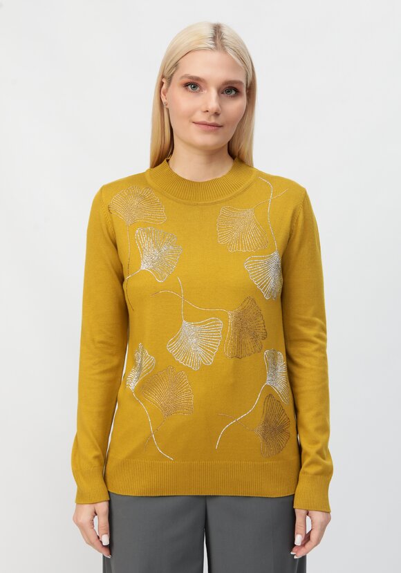 Джемпер Прекрасный цветок шир.  580, рис. 10