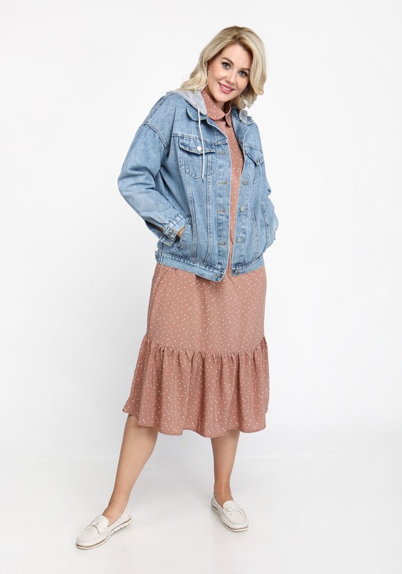 Куртка Стильный шик шир.  580, рис. 11