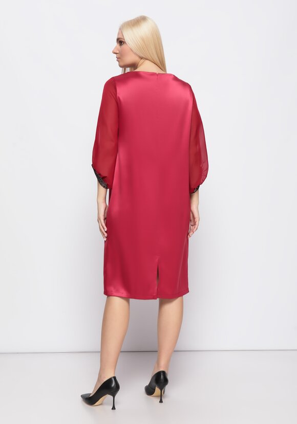 Платье Стиль рукавами из вуали шир.  580, рис. 3