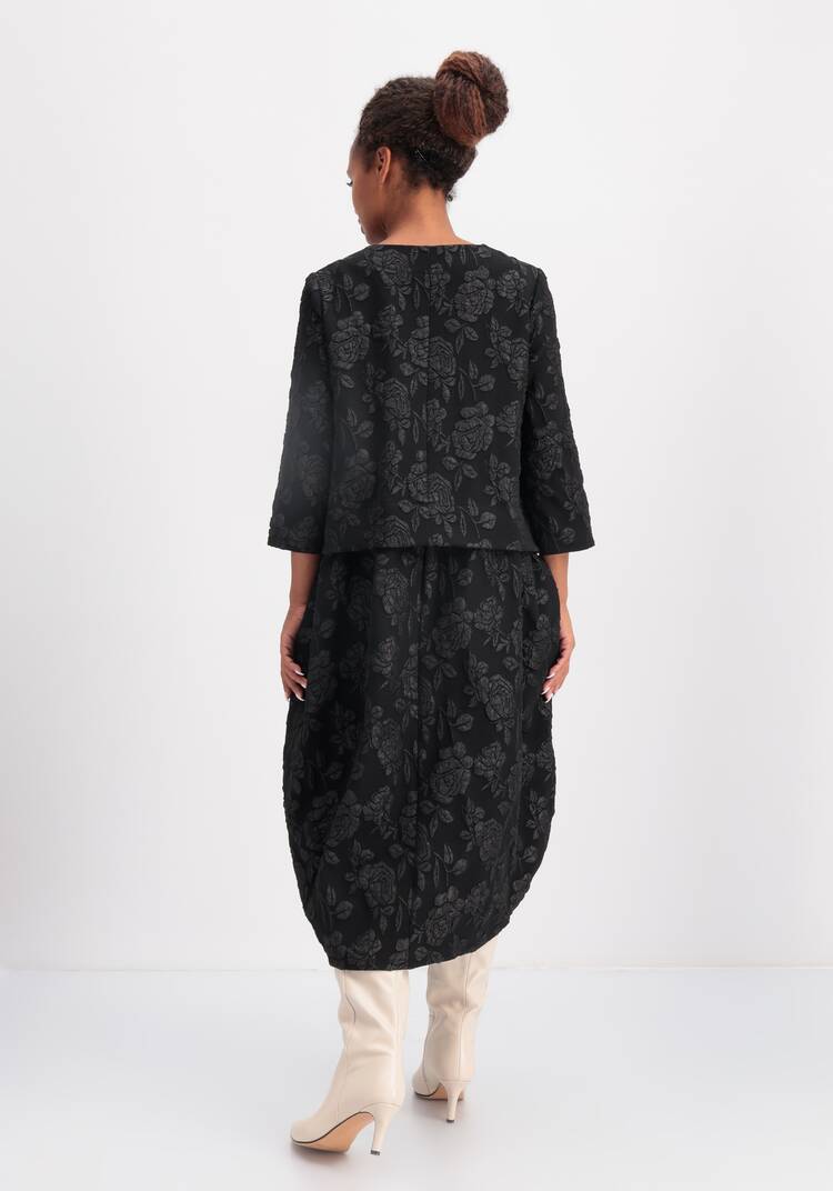 Платье бохо с цветочным принтом шир.  750, рис. 11