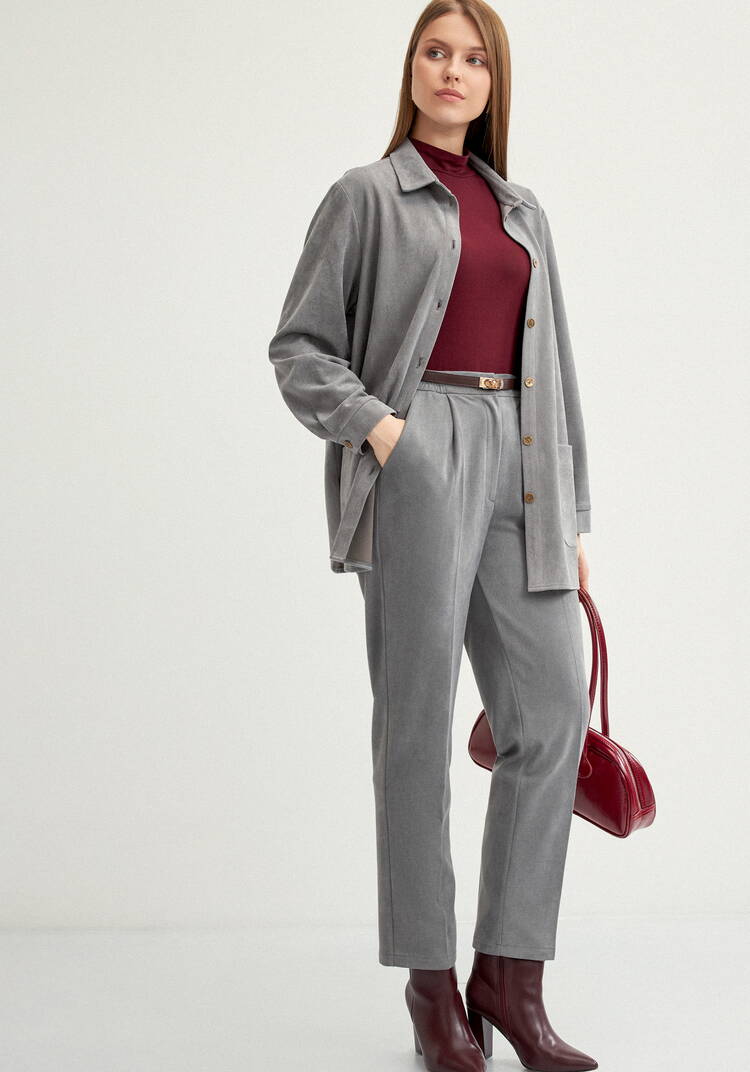 Брюки на резинке Аида шир.  750, рис. 15