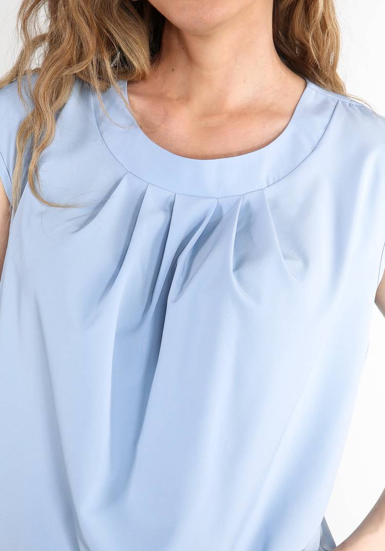 Блуза с декорированным элементом шир.  750, рис. 7