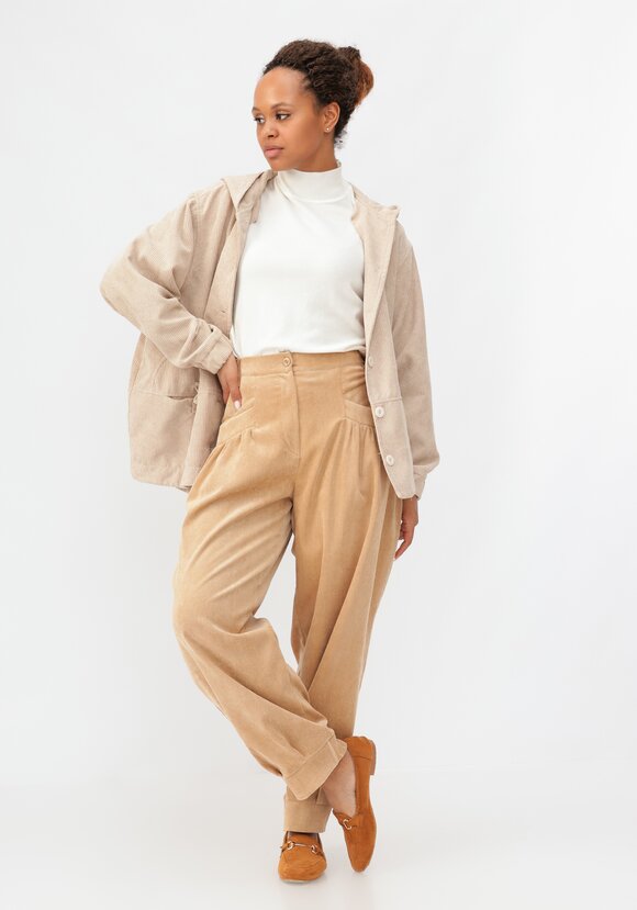 Брюки бананы с манжетами по низу шир.  580, рис. 13