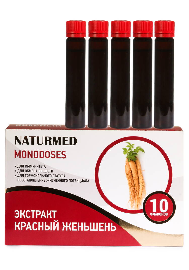 Комплекс Монодозы Красный женьшень шир.  750, рис. 1