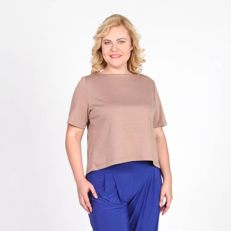 Блуза с запахом на спине шир.  750, рис. 11