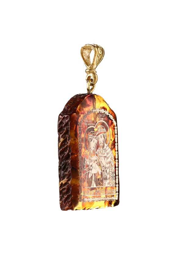 Подвеска-иконка из янтаря шир.  580, рис. 4