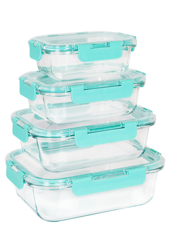 Набор стеклянных контейнеров с крышками шир.  580, рис. 14