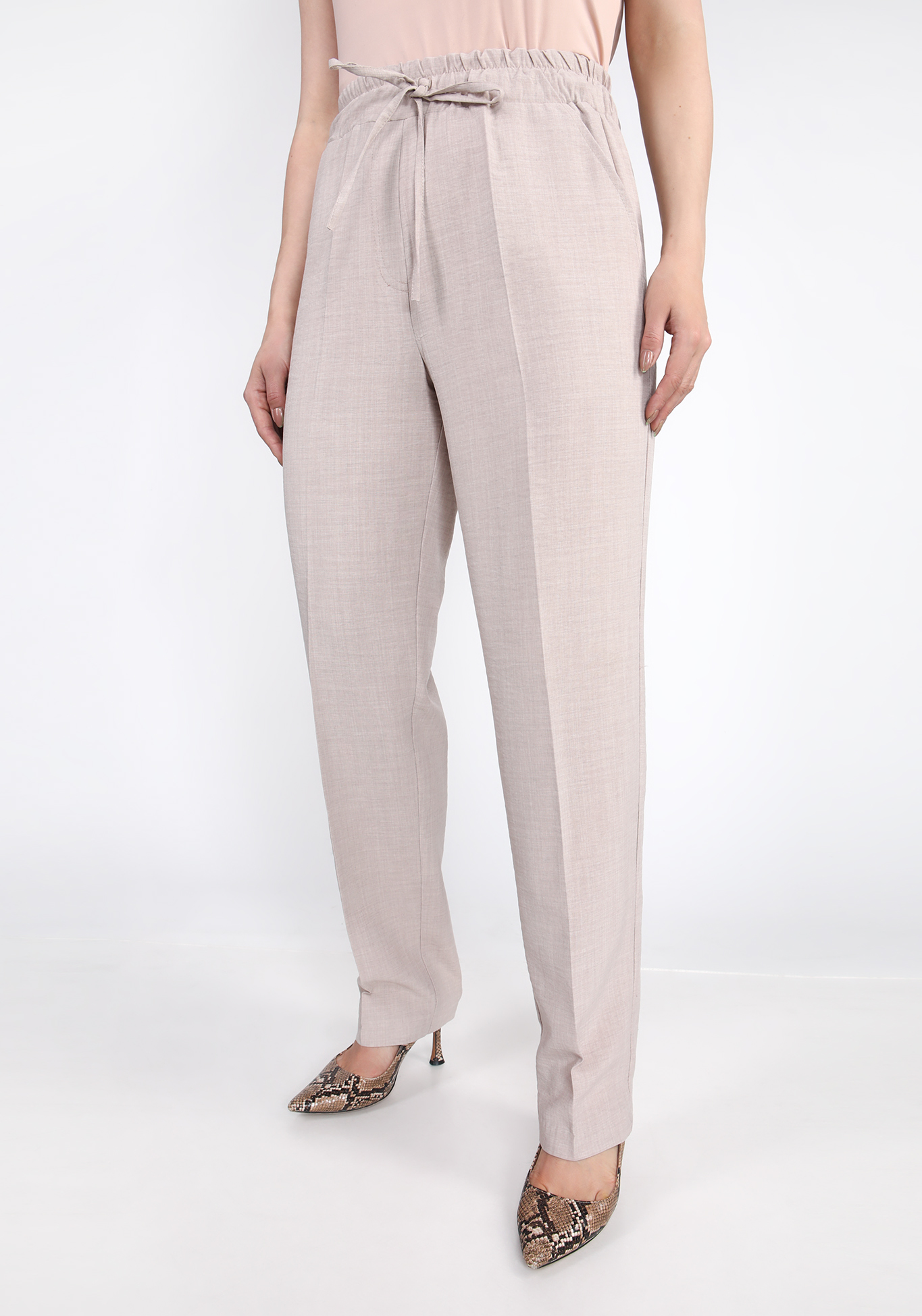 Брюки на эластичной ленте