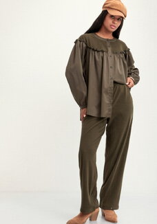 Брюки-трансформеры на резинке по поясу