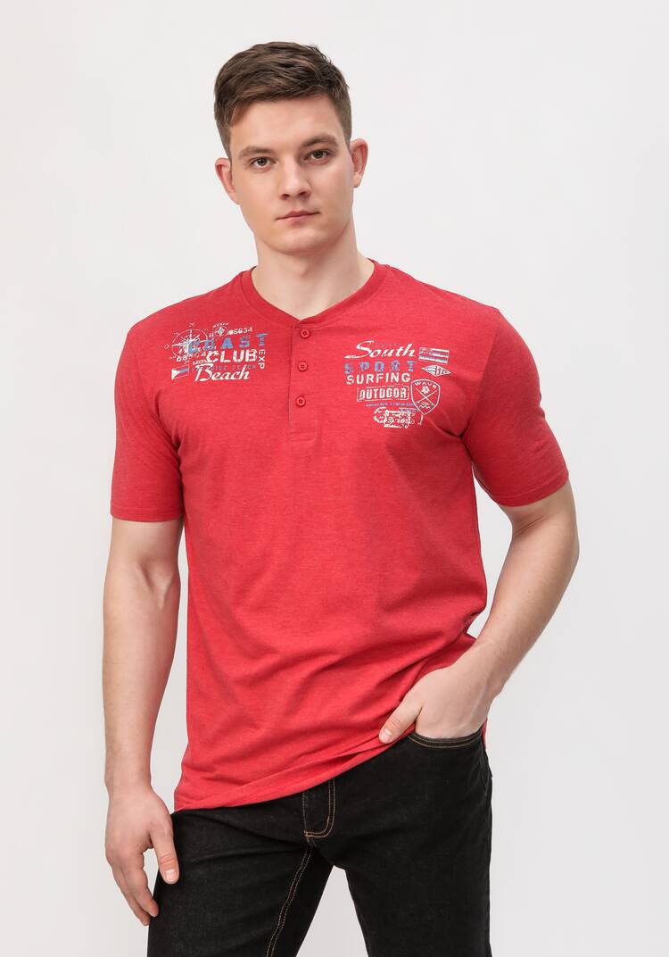 Комплект футболок на пуговицах - 2 шт. шир.  750, рис. 2