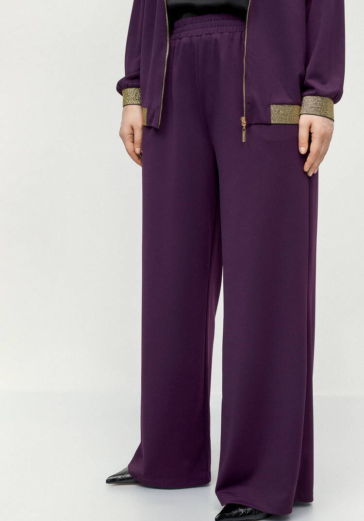 Брюки широкие трикотажные шир.  750, рис. 26