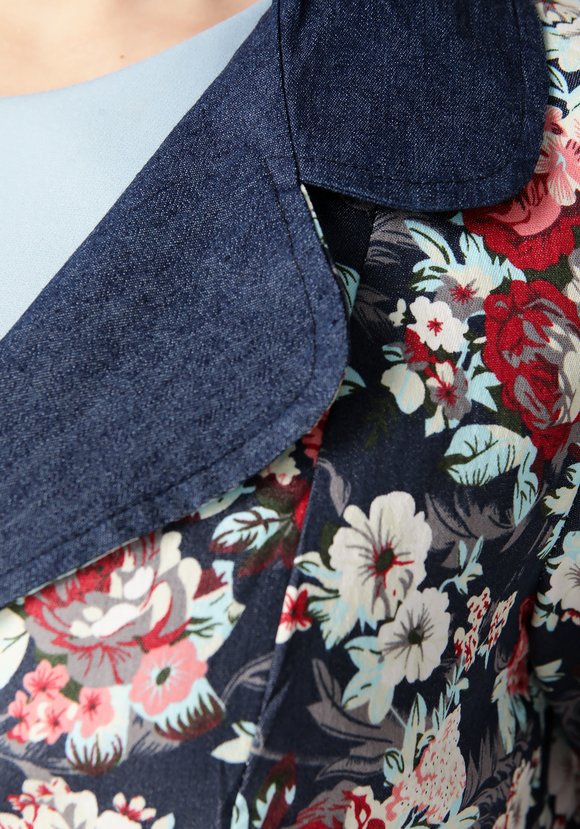 Жакет Цветочное настроение шир.  580, рис. 14