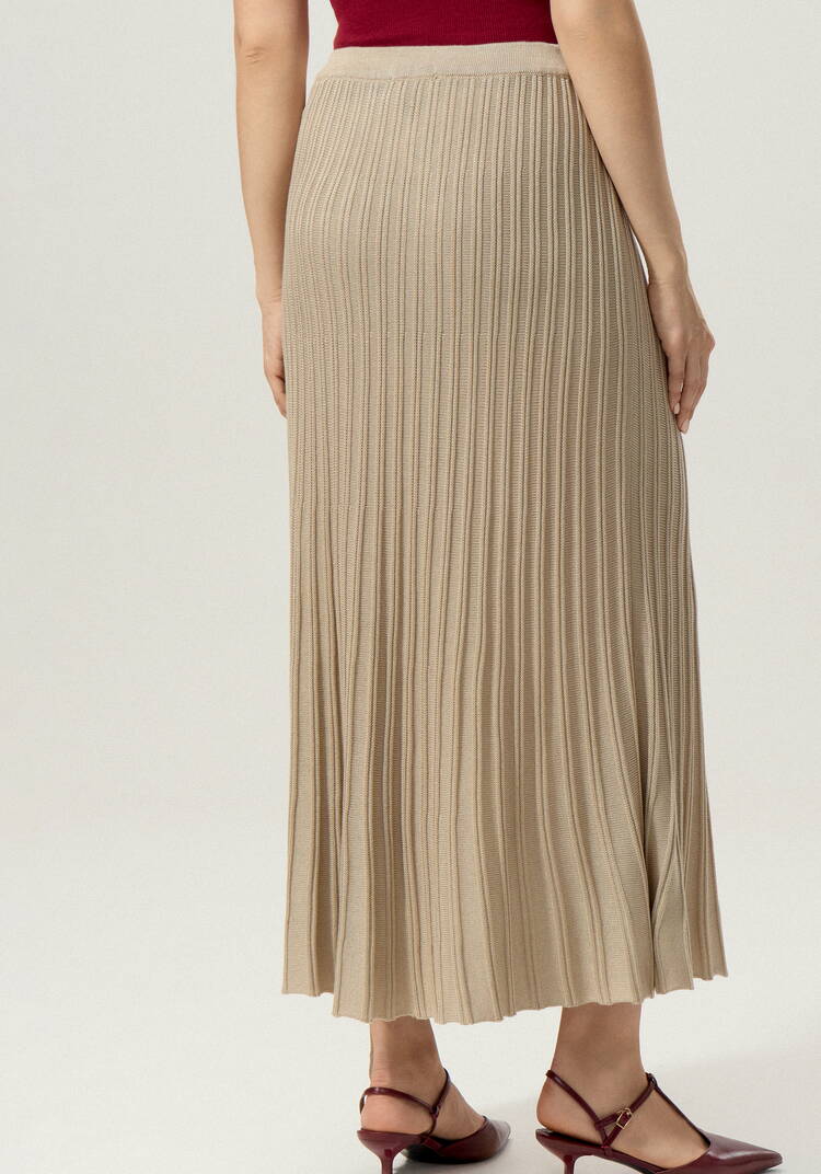 Юбка плиссе длины миди шир.  750, рис. 3