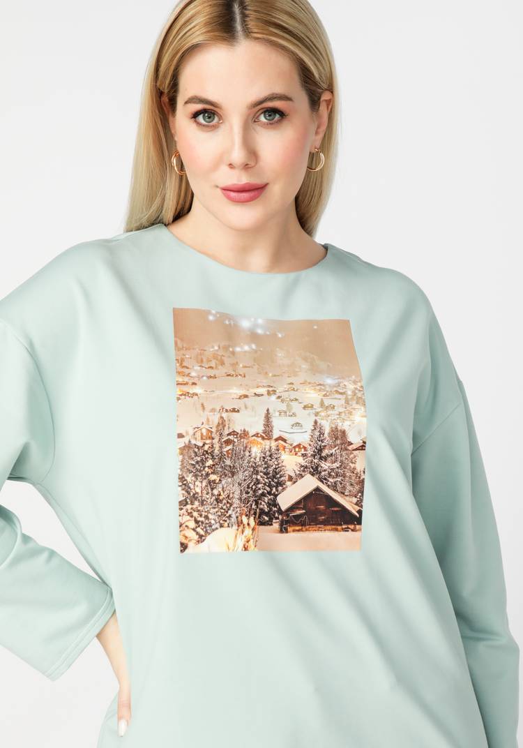 Лонгслив с термоаппликацией шир.  750, рис. 14