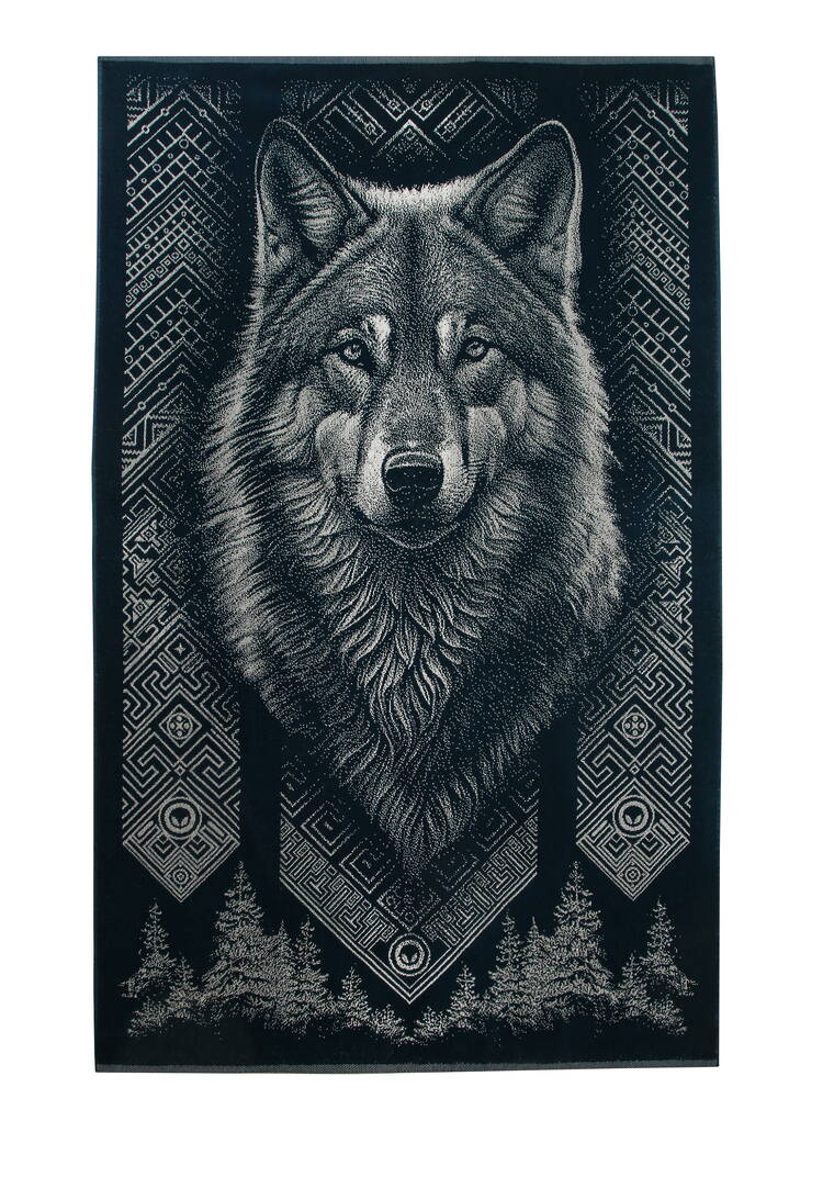 Полотенце махровое банное Любимая порода шир.  750, рис. 4