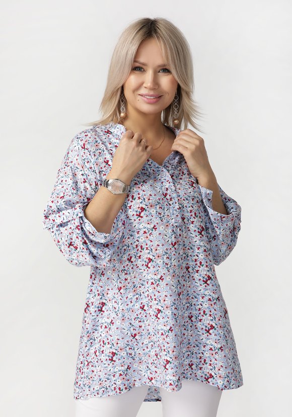 Блуза Прекрасный вечер шир.  580, рис. 4