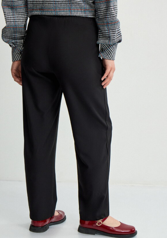 Брюки прямые с имитацией гульфика Элис шир.  580, рис. 14