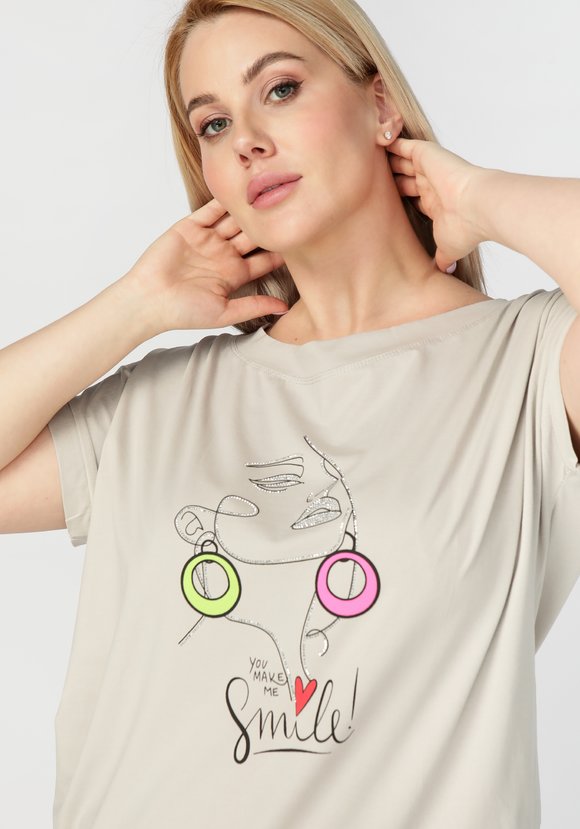 Футболка женская Виолетта шир.  580, рис. 28