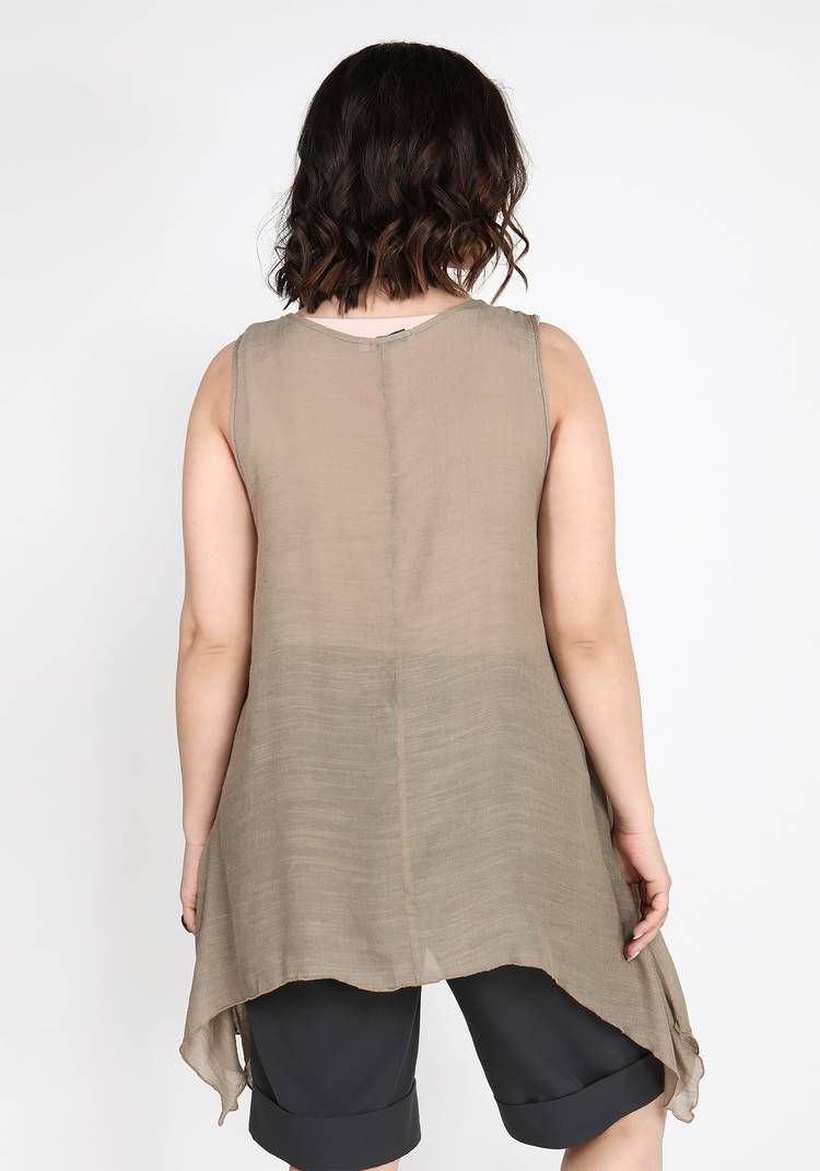 Туника из прозрачной ткани шир.  750, рис. 5